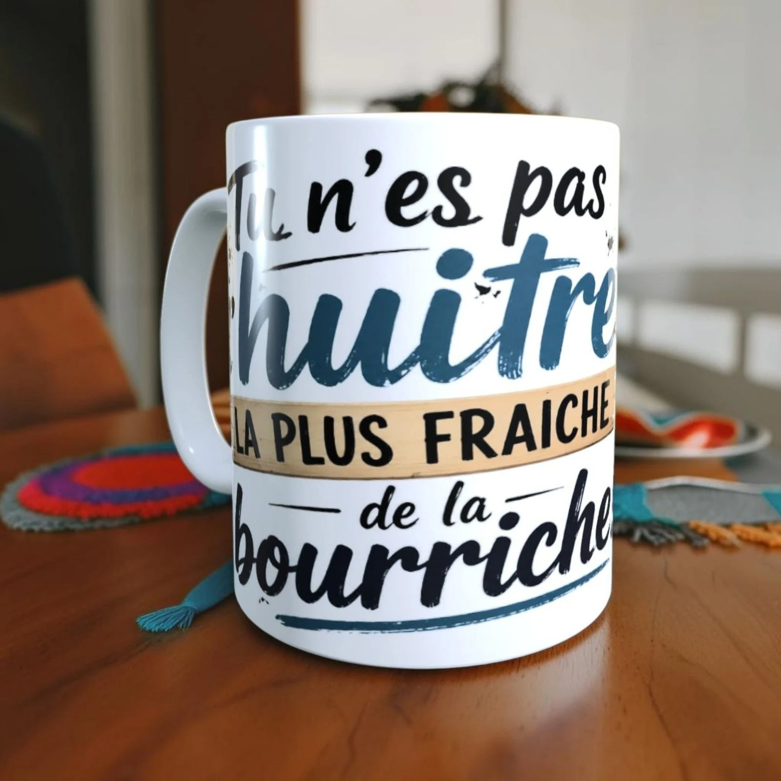 Mug humour huitre